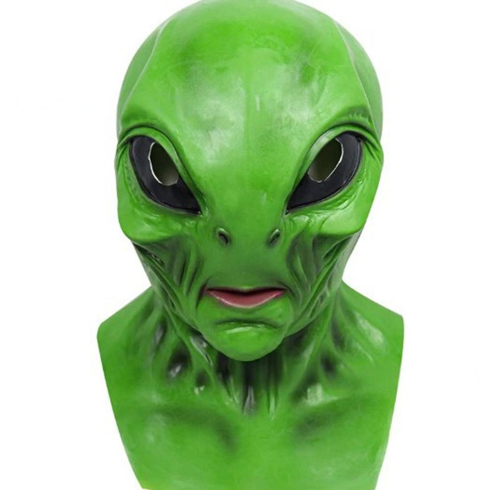 Halloween Alien Mask Realistic - Latex Alien Mask Realistic 评论和价格
