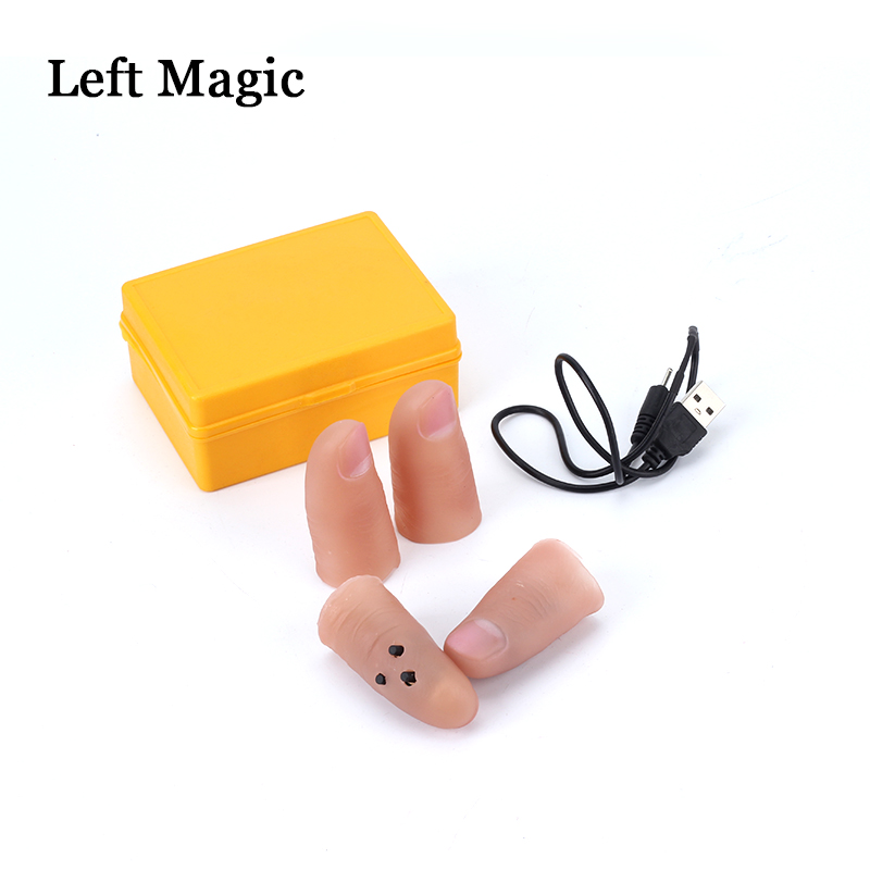Super LED Light Thumb Tips Sev - Thumb Tip Magic Trick Set 评论和价格