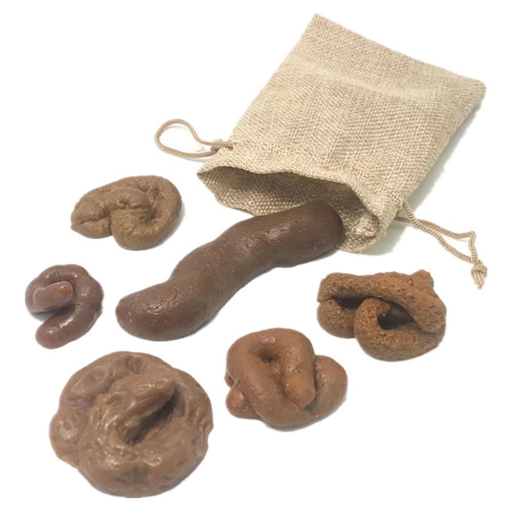 6Pcs Joke Tricky  Antistress G - Fake Poop Gag Gift 评论和价格