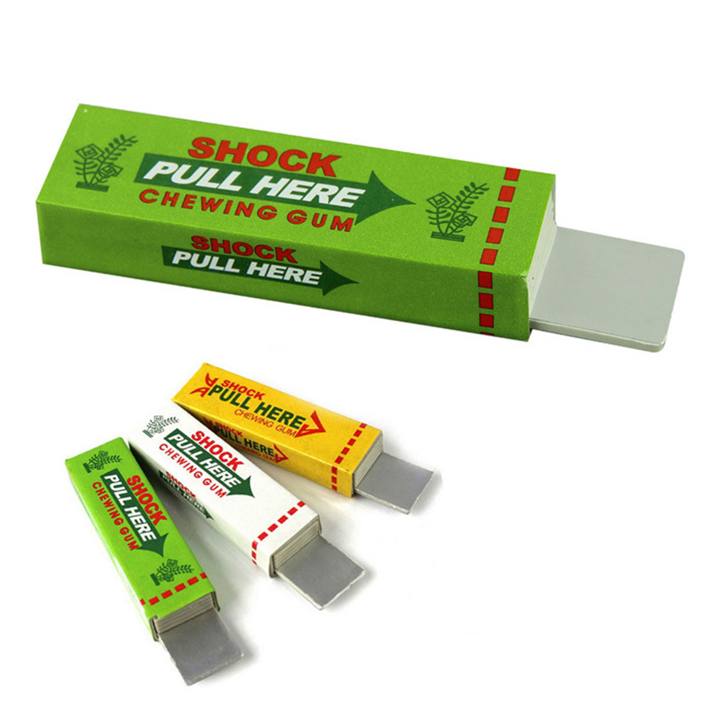 Electric Shock Joke Chewing Gu - Shock Pen Prank Toy 评论和价格