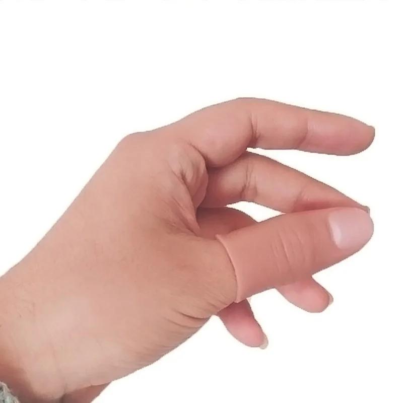5Pcs/Set Fakes Soft Thumb Tip  - Thumb Tip Magic Trick Set 评论和价格