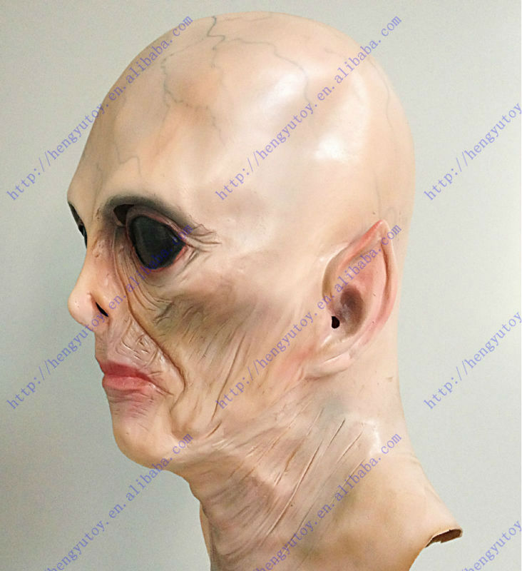 Deluxe Alien Mask Realistic La - Latex Alien Mask Realistic 评论和价格