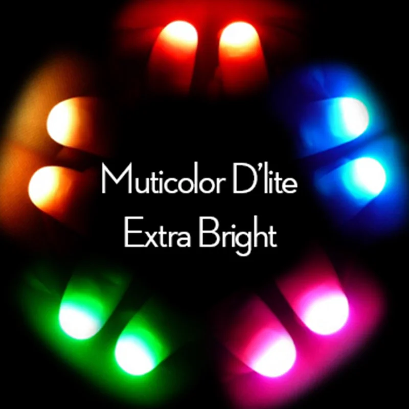 Super LED Light Thumb Tips Sev - Thumb Tip Magic Trick Set 评论和价格