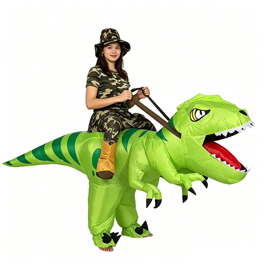 Inflatable T Rex Dinosaur Cost - Inflatable Dinosaur Costume Adult 评论和价格