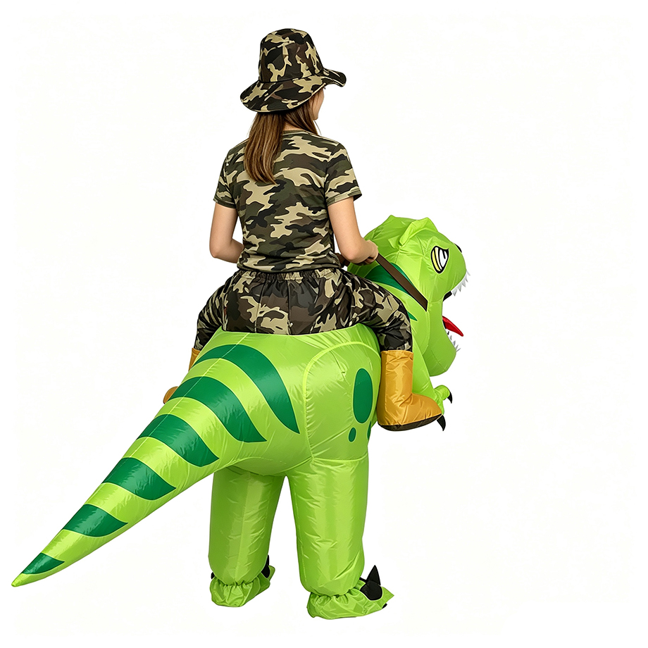 Inflatable T Rex Dinosaur Cost - Inflatable Dinosaur Costume Adult 评论和价格
