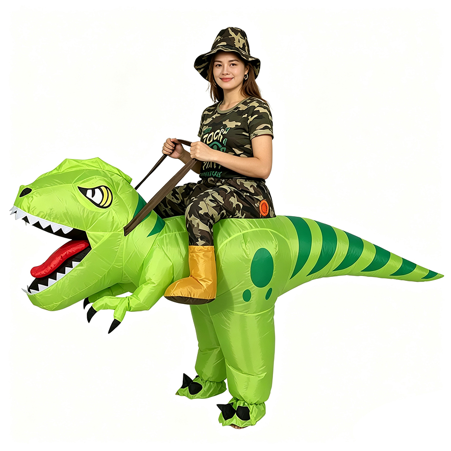 Inflatable T Rex Dinosaur Cost - Inflatable Dinosaur Costume Adult 评论和价格
