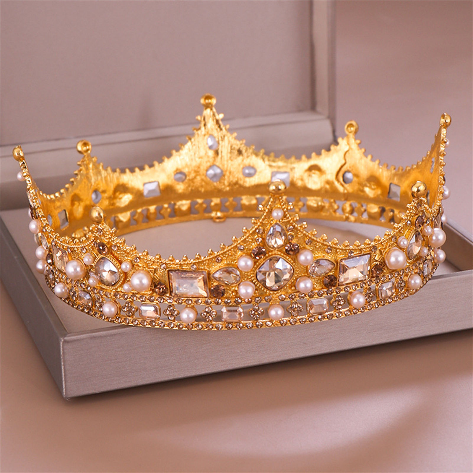 Bridal Crown Rhinestone Tiara  - Party Supplies 评论和价格