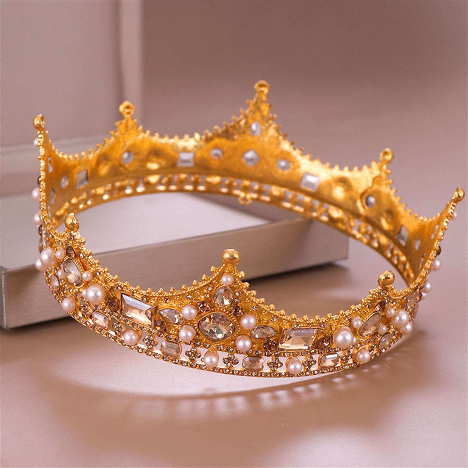 Bridal Crown Rhinestone Tiara  - Party Supplies 评论和价格