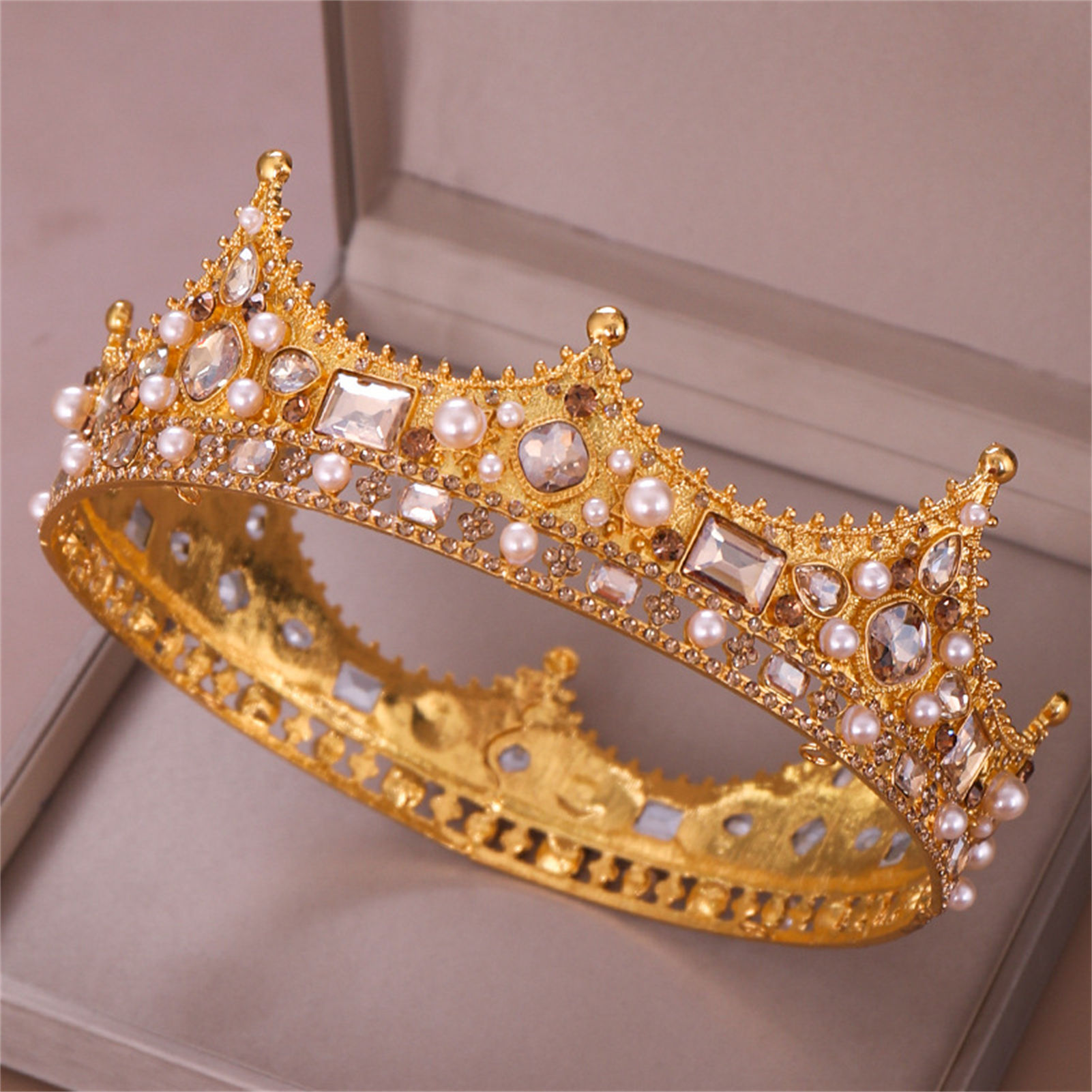 Bridal Crown Rhinestone Tiara  - Party Supplies 评论和价格