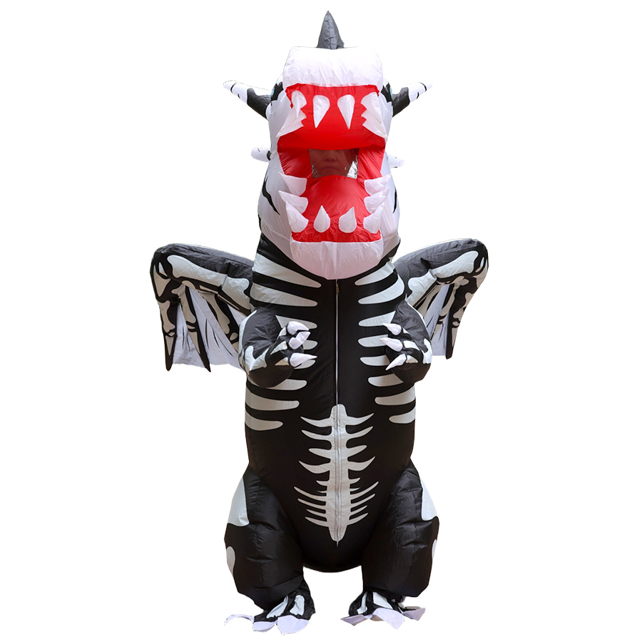 Halloween Inflatable Dinosaur  - Inflatable Dinosaur Costume Adult 评论和价格