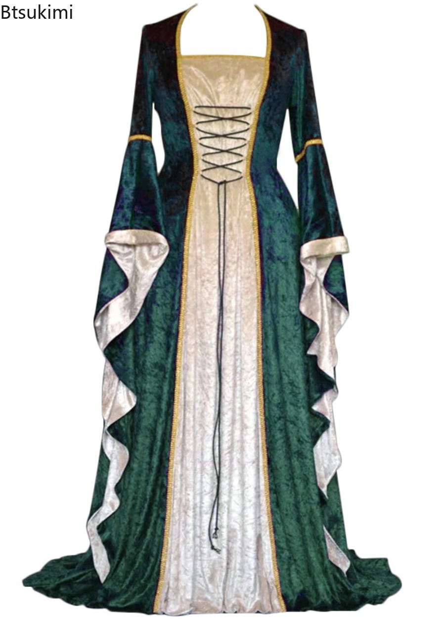 Women's Renaissance Medieval R - Medieval Renaissance Dress Women 评论和价格