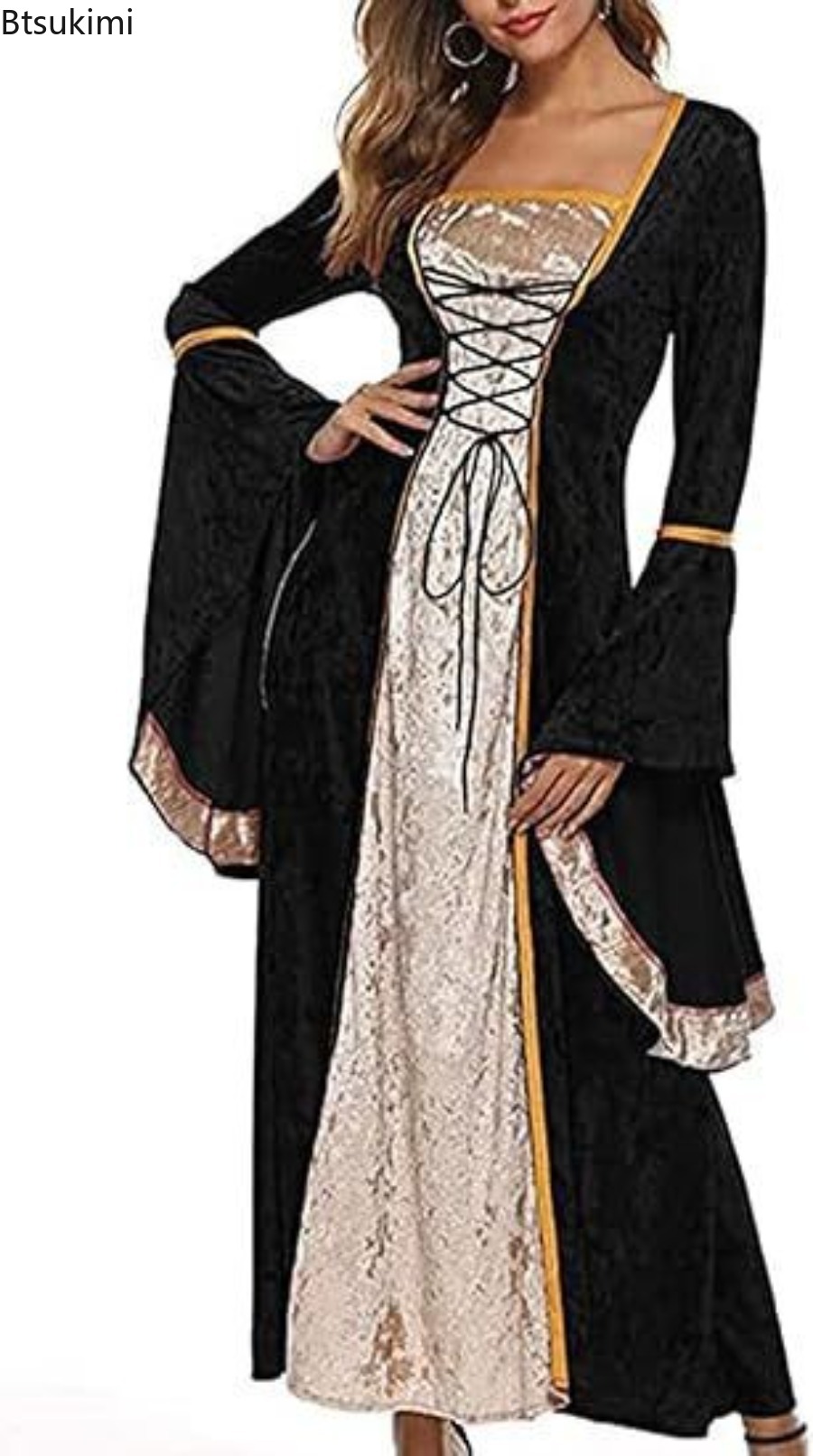 Women's Renaissance Medieval R - Medieval Renaissance Dress Women 评论和价格