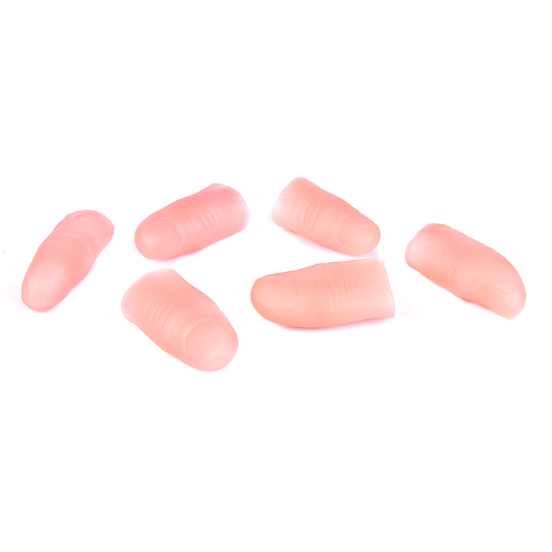 Latest3Pcs/set Fake Soft Thumb - Thumb Tip Magic Trick Set 评论和价格